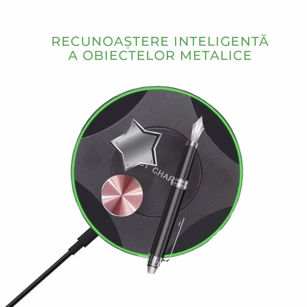 Incarcator wireless Lumaudio Limitless fast charge