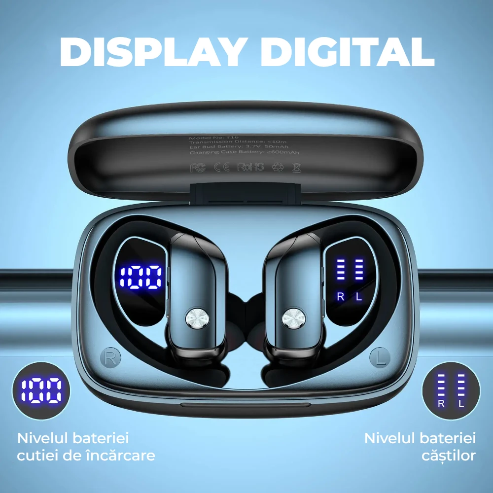 Casti bluetooth LUMAUDiO TrackBUD