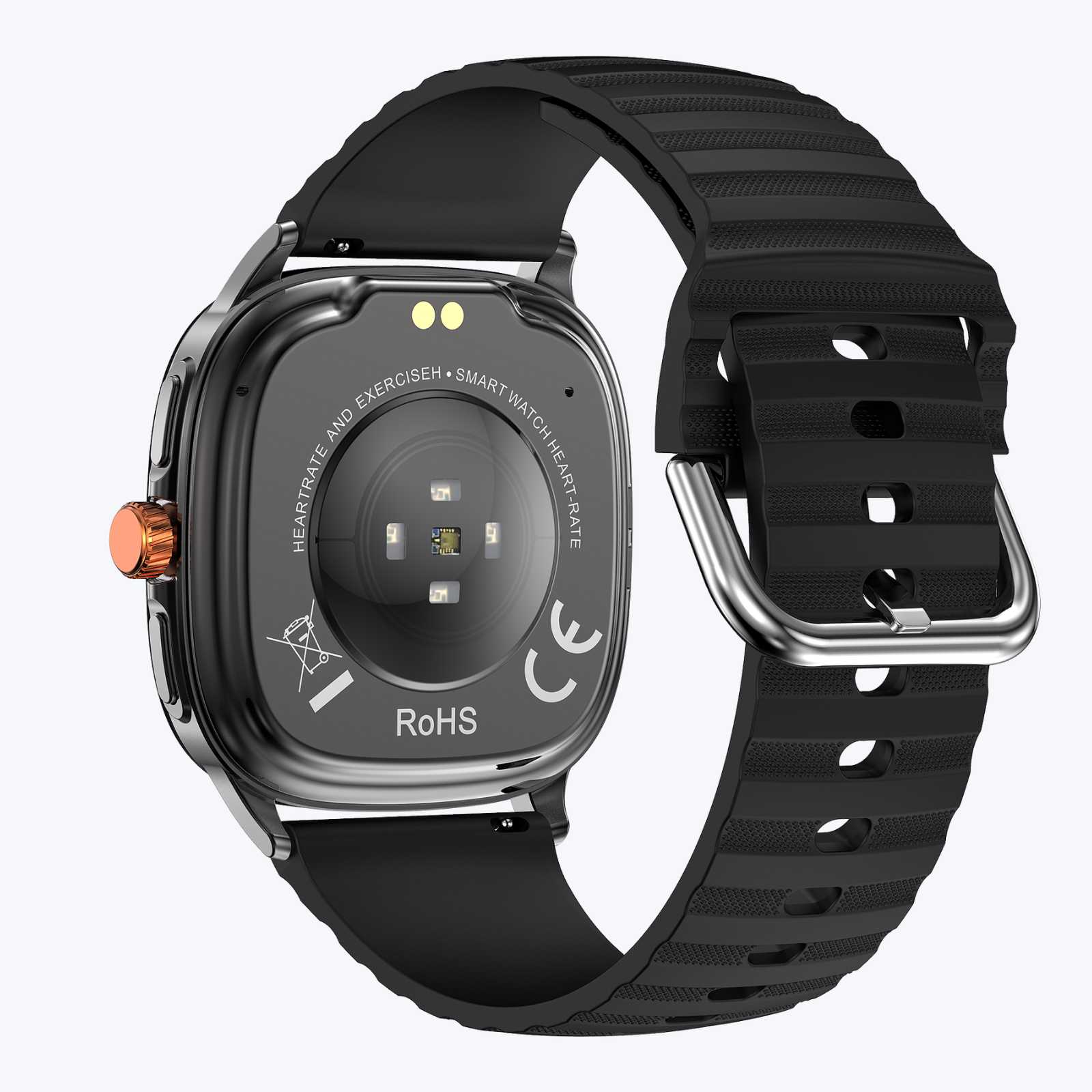 Ceas Smartwatch Bărbați LUMAUDiO® Falcon cu Ecran AMOLED 1.73", Apeluri Bluetooth și Notificări Aplicații