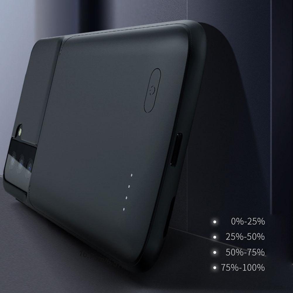 Husă cu baterie externă LUMAUDiO Surge, compatibilă cu Samsung Galaxy S22, material TPU și ABS+PC, capacitate de 4700mAh