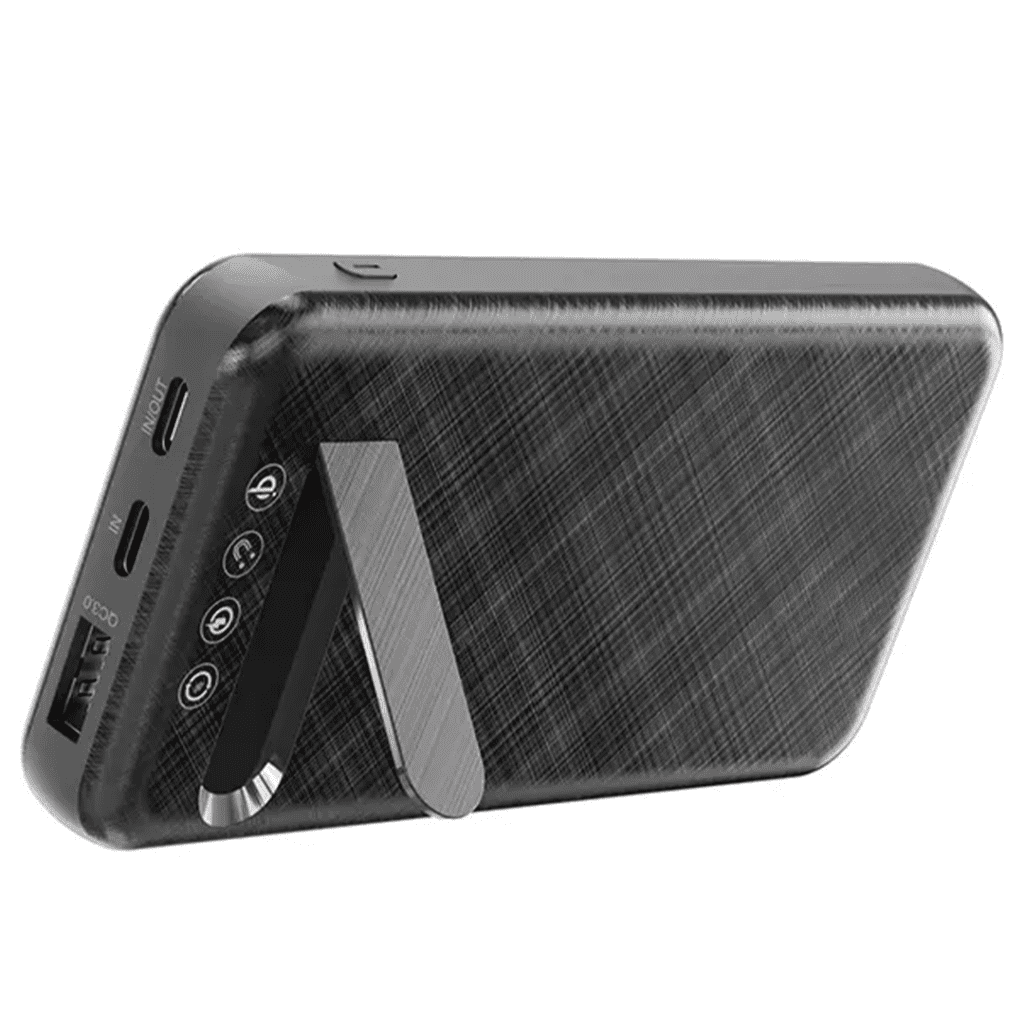 Baterie externa LUMAUDiO Magnetic Power, 10.000 mAh, cu incarcare wireless fast charge 15W, inel magnetic inclus - imagine 2