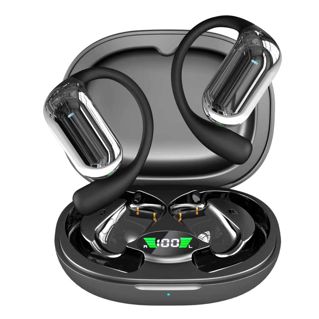 Casti Bluetooth Wireless LUMAUDiO® Escape cu Tehnologie Opean Ear si Bluetooth 5.4