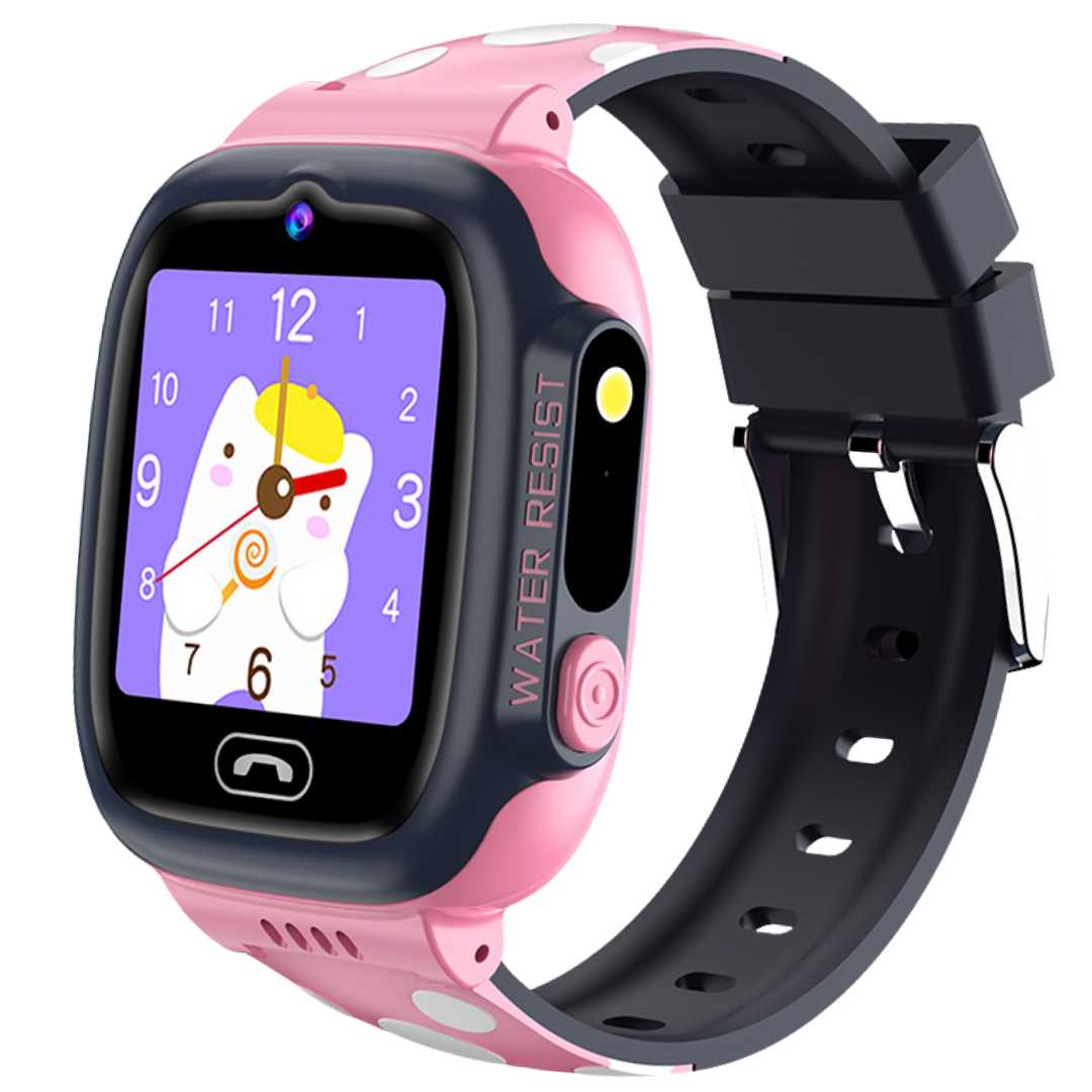 Ceas Smartwatch copii LUMAUDiO® Buzz cu Apeluri 4G LTE și Meniu in limba romana, roz