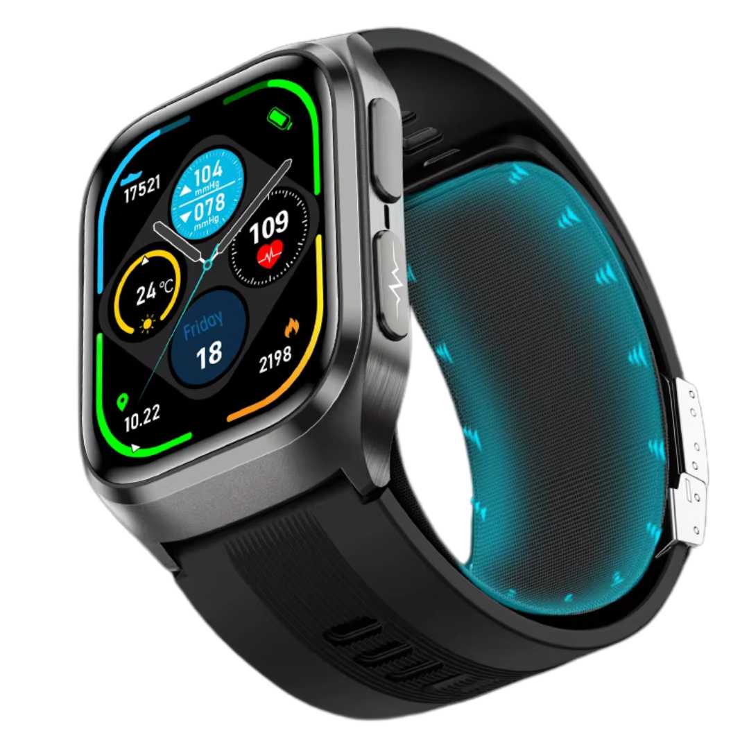 Smartwatch LUMAUDiO® Arterium cu monitorizare exactă a tensiunii arteriale și autonomie 12 zile