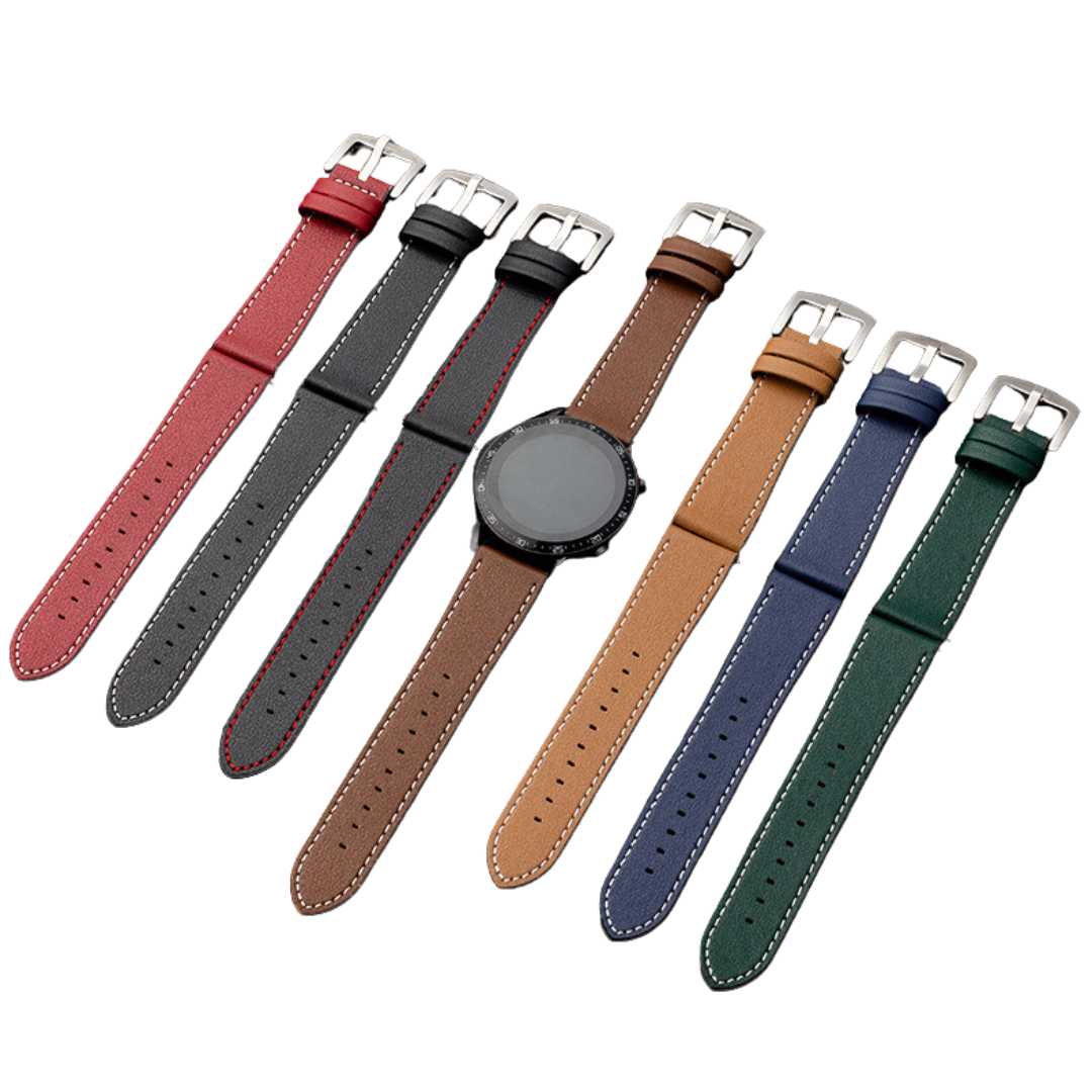 Curele Ceas Smart 22mm din piele naturala, cu catarama