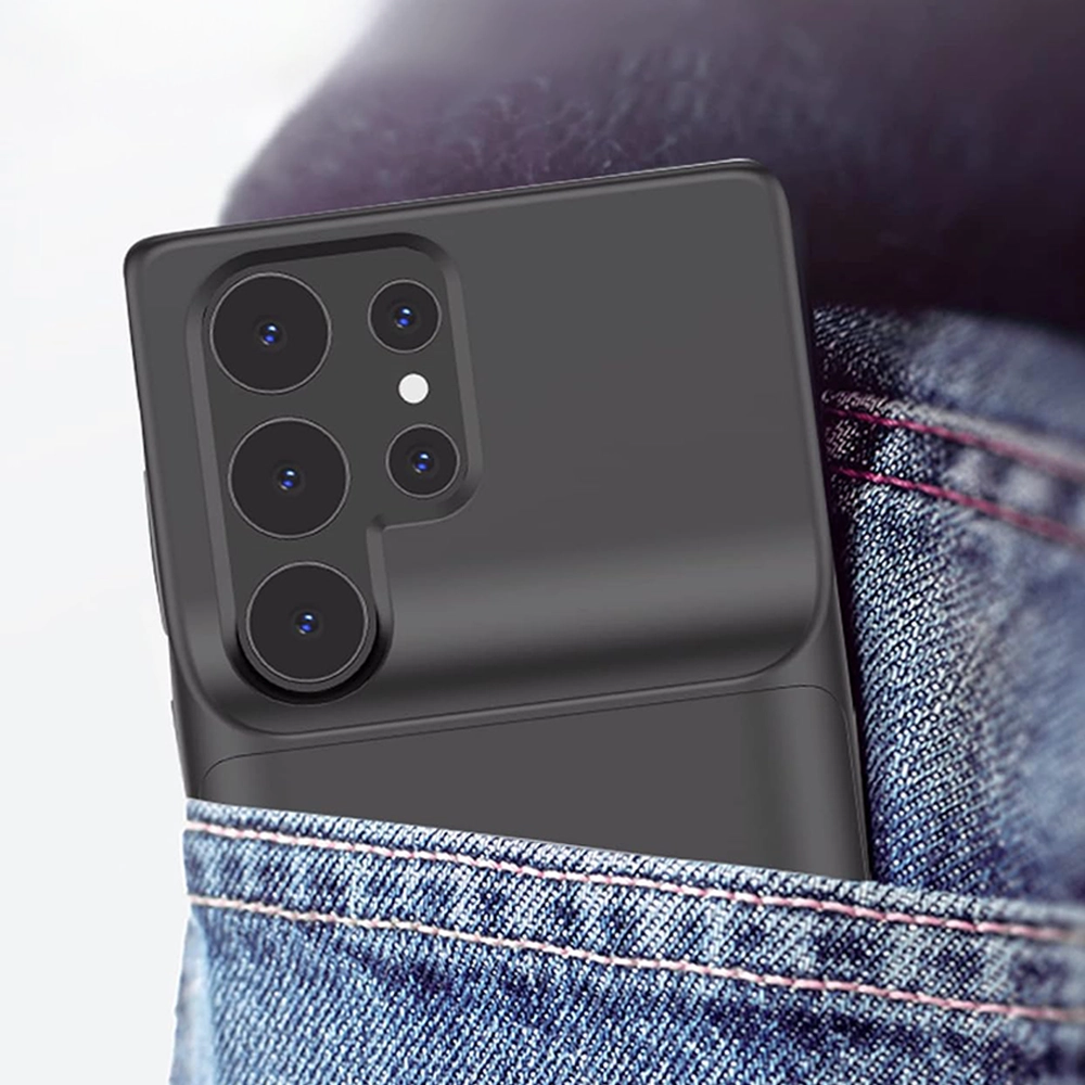 Husă Samsung S23 Ultra - LUMAUDiO Xtend, cu baterie externă, capacitate de 4800 mAh 4